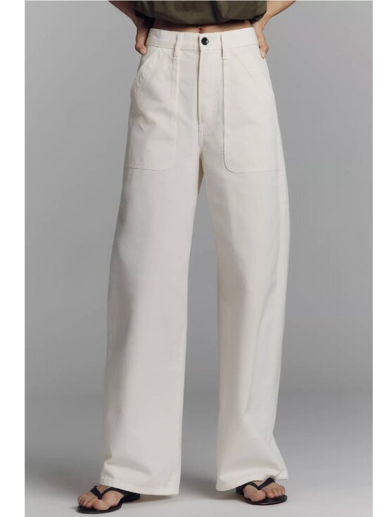 Citizens Of Humanity Pants - Citizens of Humanity Ayla Cargo High-Rise Wide-Leg Pants, Size 25